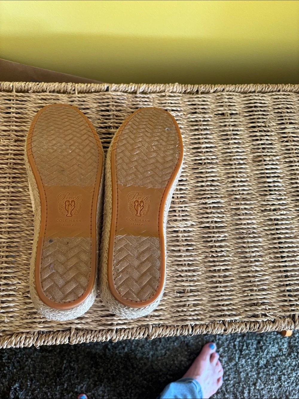 Cole Haan Women's Knit Espadrilles in Beige